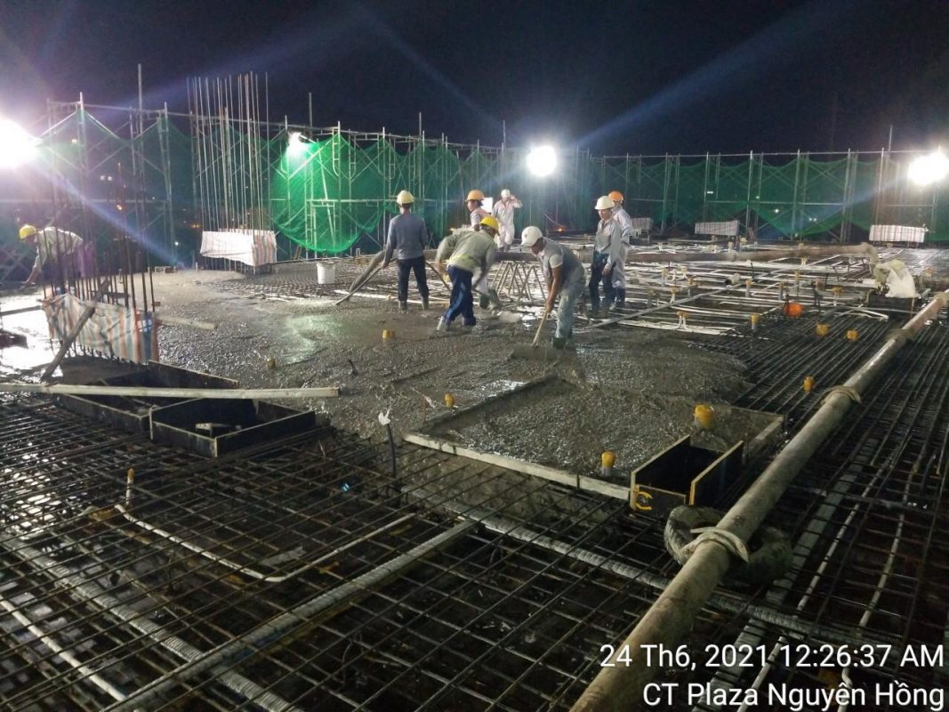 Tiến độ thi công